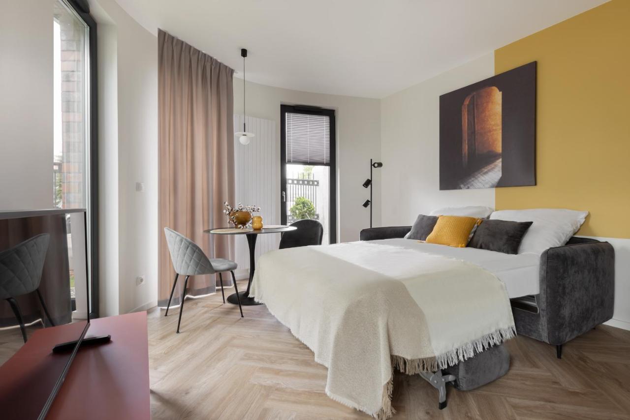 Glow Apartments, Aparthotel Kollataja - Wrzeszcz Гданск Екстериор снимка